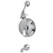 Kingston Brass KB36310PL Restoration Single Handle Tub and Shower Faucet-Shower Faucets-Free Shipping-Directsinks.