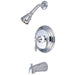 Kingston Brass Vintage Trim Only for Single Handle Tub and Shower Faucet in Polished Chrome-Shower Faucets-Free Shipping-Directsinks.