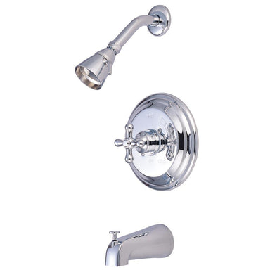 Kingston Brass KB3631AX Restoration Single Handle Tub and Shower Faucet-Shower Faucets-Free Shipping-Directsinks.
