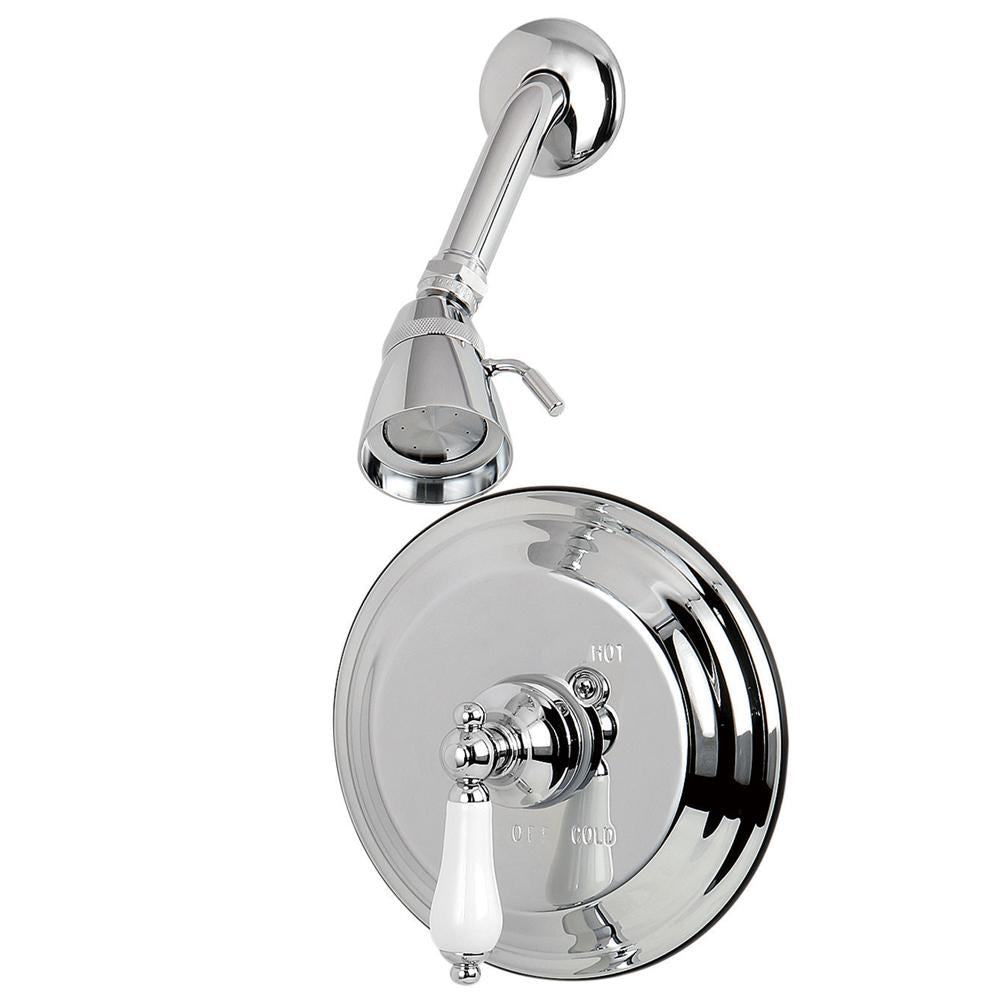 Kingston Brass Vintage Solid Brass Single Handle Shower Faucet-Shower Faucets-Free Shipping-Directsinks.