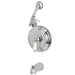 Kingston Brass KB3631PL Restoration Single Handle Tub and Shower Faucet-Shower Faucets-Free Shipping-Directsinks.
