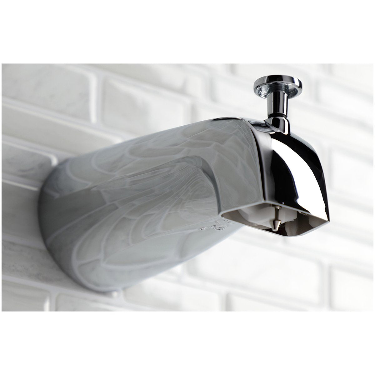 Kingston Brass KB3631PXT Tub and Shower Trim Only in Polished Chrome