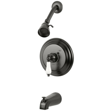 Kingston Brass KB3635PL Restoration Single Handle Tub and Shower Faucet-Shower Faucets-Free Shipping-Directsinks.