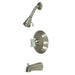 Kingston Brass Restoration Solid Brass Single Handle Tub and Shower Faucet-Shower Faucets-Free Shipping-Directsinks.