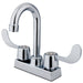 Kingston Brass Vista Handle 4" Centerset Bar Faucet in Polished Chrome-Bar Faucets-Free Shipping-Directsinks.