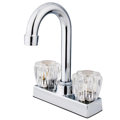 Kingston Brass Vista Handle 4" Centerset Bar Faucet-Bar Faucets-Free Shipping-Directsinks.