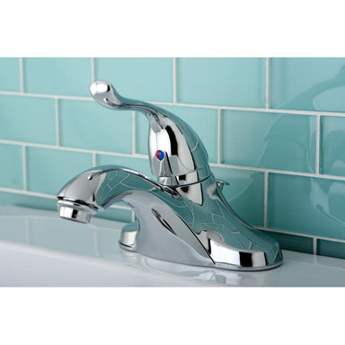 Kingston Brass Yosemite KB5541YL 4-inch Centerset Single Handle Lavatory Faucet in Polished Chrome-Bathroom Faucets-Free Shipping-Directsinks.
