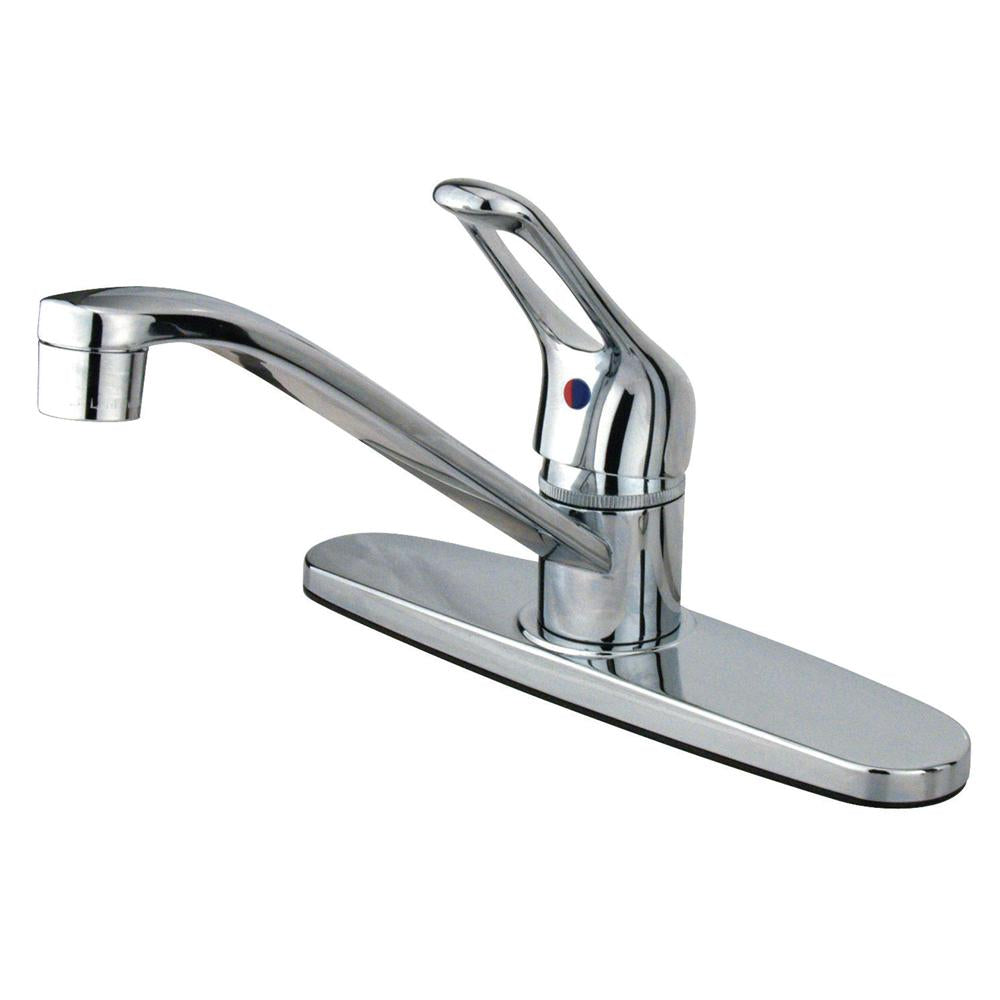 Kingston Brass Wyndham Single Handle Kitchen Faucet-Kitchen Faucets-Free Shipping-Directsinks.