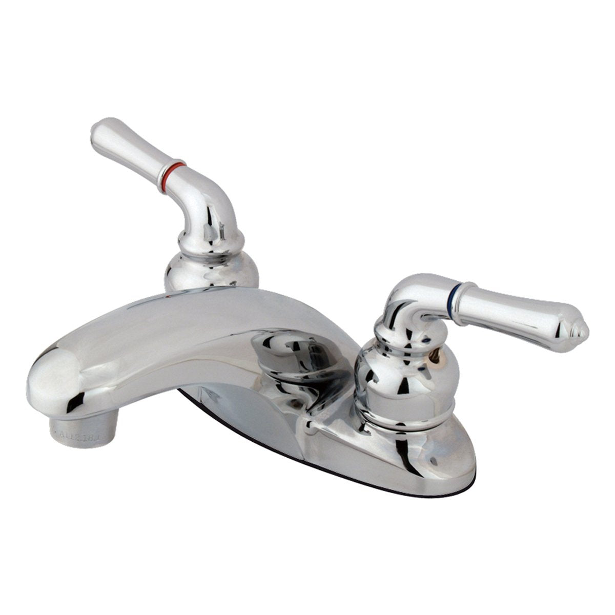 Kingston Brass Magellan Two Handle 4" Centerset Polished Chrome Lavatory Faucet-Bathroom Faucets-Free Shipping-Directsinks.