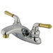 Kingston Brass Magellan Two Handle 4" Centerset Solid Brass Lavatory Faucet-Bathroom Faucets-Free Shipping-Directsinks.