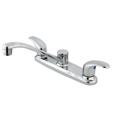 Kingston Brass Legacy Double Handle 8" Centerset Kitchen Faucet-Kitchen Faucets-Free Shipping-Directsinks.