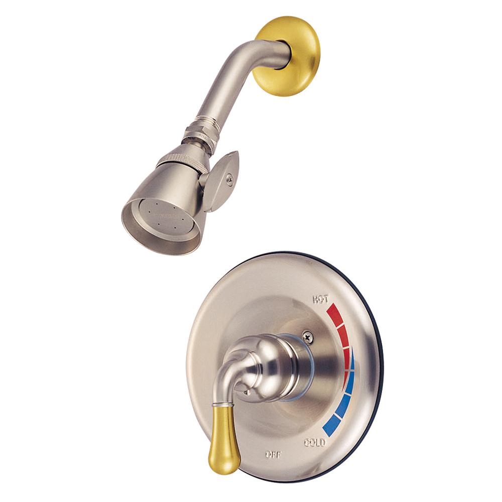 Kingston Brass Magellan Solid Brass Single Handle Shower Faucet-Shower Faucets-Free Shipping-Directsinks.
