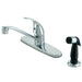 Kingston Brass Legacy Single Handle Kitchen Faucet in Polished Chrome-Kitchen Faucets-Free Shipping-Directsinks.