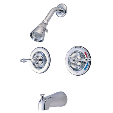 Kingston Brass KB661AL Vintage Two Handle Tub and Shower Faucet-Shower Faucets-Free Shipping-Directsinks.