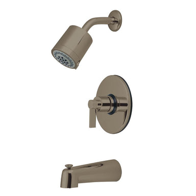 Kingston Brass NuvoFusion Single Handle Tub and Shower Faucet-Shower Faucets-Free Shipping-Directsinks.