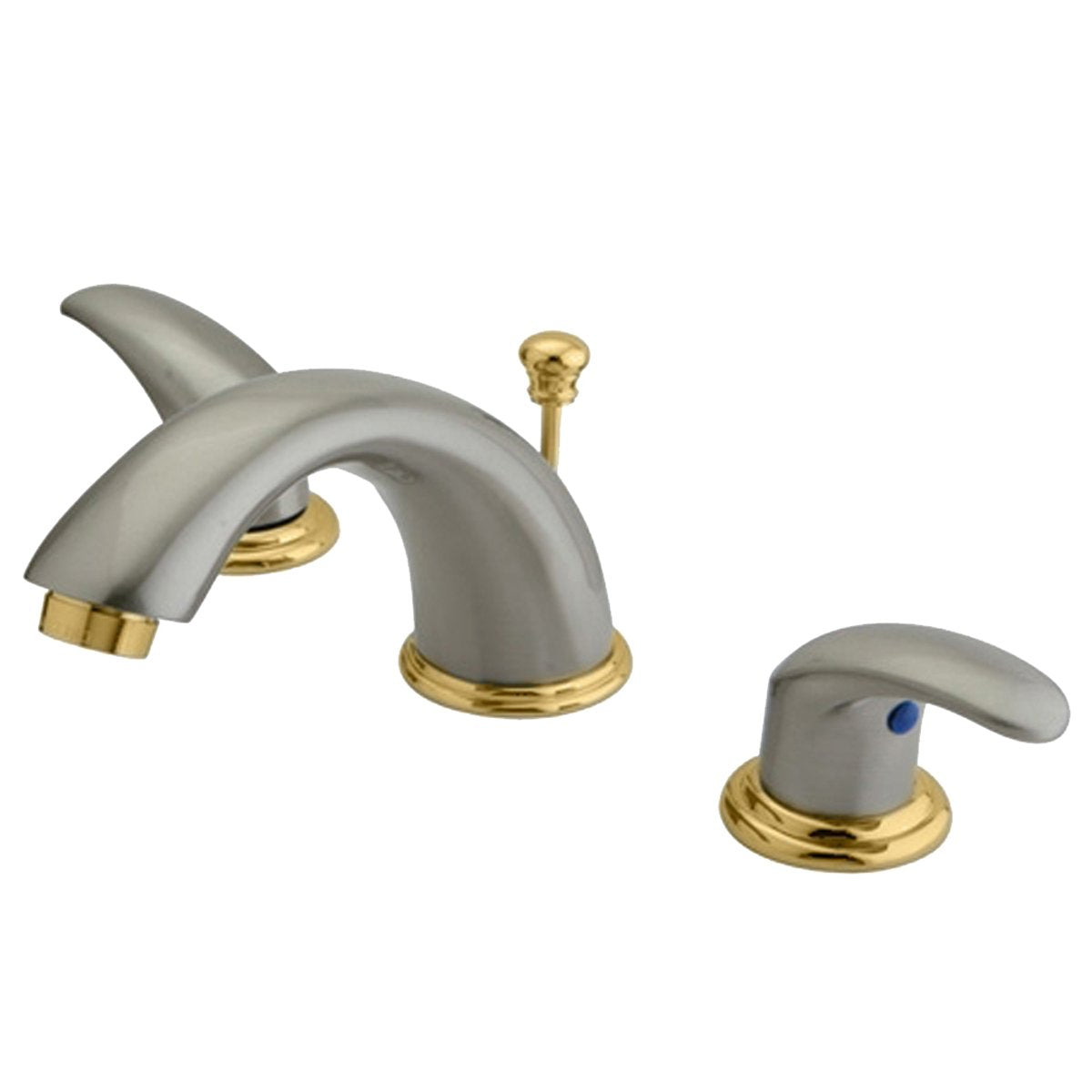 Kingston Brass Legacy Two Handle 8" to 16" Widespread Lavatory Faucet with Brass Pop-up-Bathroom Faucets-Free Shipping-Directsinks.