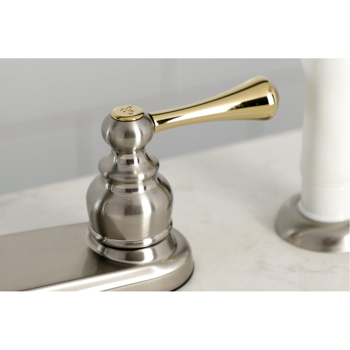 Kingston Brass 8-Inch Centerset 2-Handle Kitchen Faucet-DirectSinks