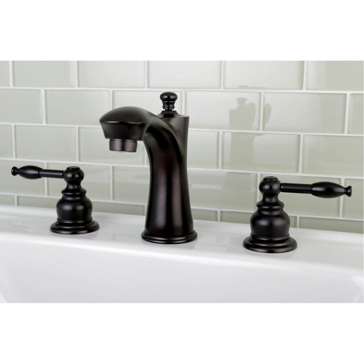 Kingston Brass Knight 8-Inch Widespread Bathroom Faucet