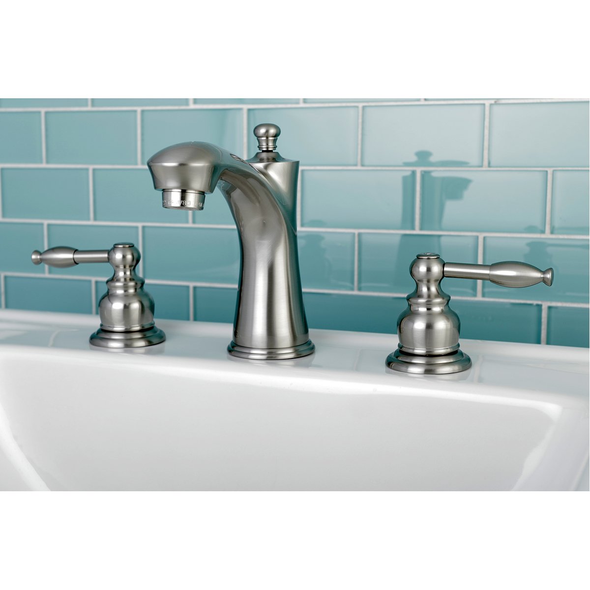 Kingston Brass Knight 8-Inch Widespread Bathroom Faucet