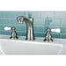 Kingston Brass Victorian Deck Mount 8-Inch Widespread Bathroom Faucet-DirectSinks
