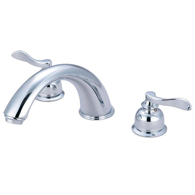 Kingston Brass Nuwave French Two Handle Roman Tub Filler-Tub Faucets-Free Shipping-Directsinks.