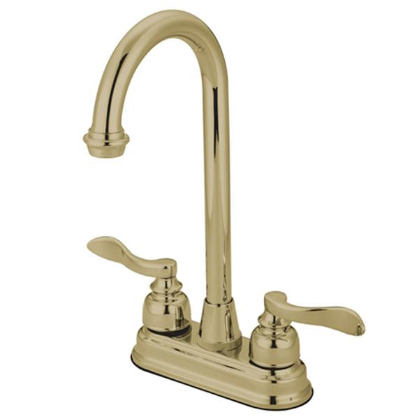 Kingston Brass NuWave French 4" Centerset Bar Faucet-Bar Faucets-Free Shipping-Directsinks.
