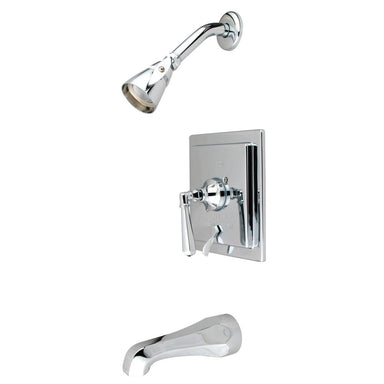 Kingston Brass Metropolitan Single Handle Polished Chrome Tub and Shower Faucet-Shower Faucets-Free Shipping-Directsinks.