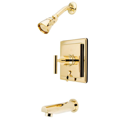 Kingston Brass Manhattan Single Handle Tub and Shower Faucet-Shower Faucets-Free Shipping-Directsinks.
