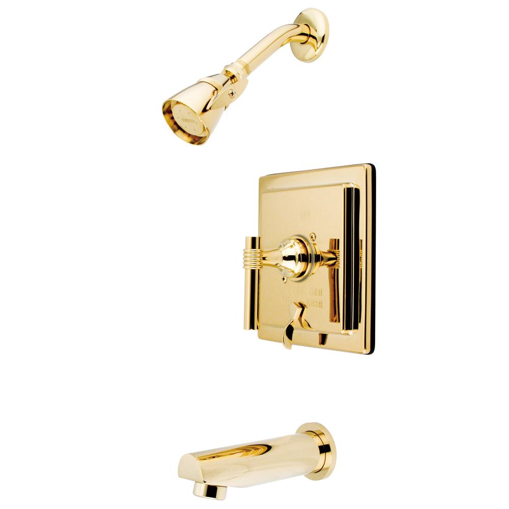 Kingston Brass Milano Contemporary Single Handle Tub and Shower Faucet-Shower Faucets-Free Shipping-Directsinks.