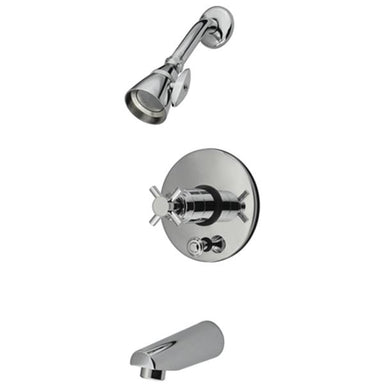 Kingston Brass Concord Tub and Shower Set with Single Handle-Shower Faucets-Free Shipping-Directsinks.