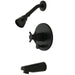 Kingston Brass Concord Tub and Shower Set with Single Handle-Shower Faucets-Free Shipping-Directsinks.