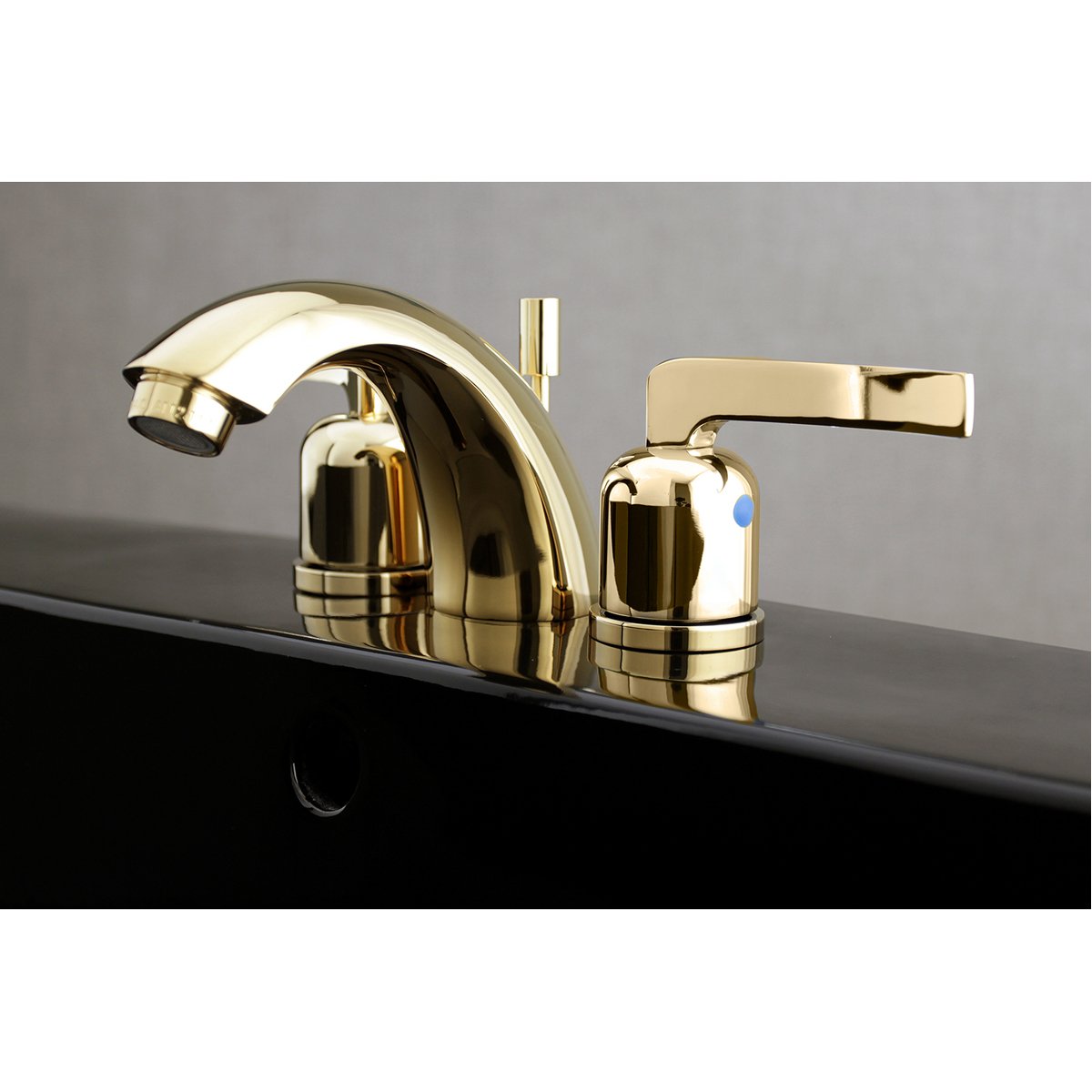 Kingston Brass Centurion Mini-Widespread 3-Hole Bathroom Faucet