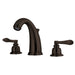 Kingston Brass NuWave French Widespread Lavatory Faucet with ABS/Brass Pop-up-Tub Faucets-Free Shipping-Directsinks.