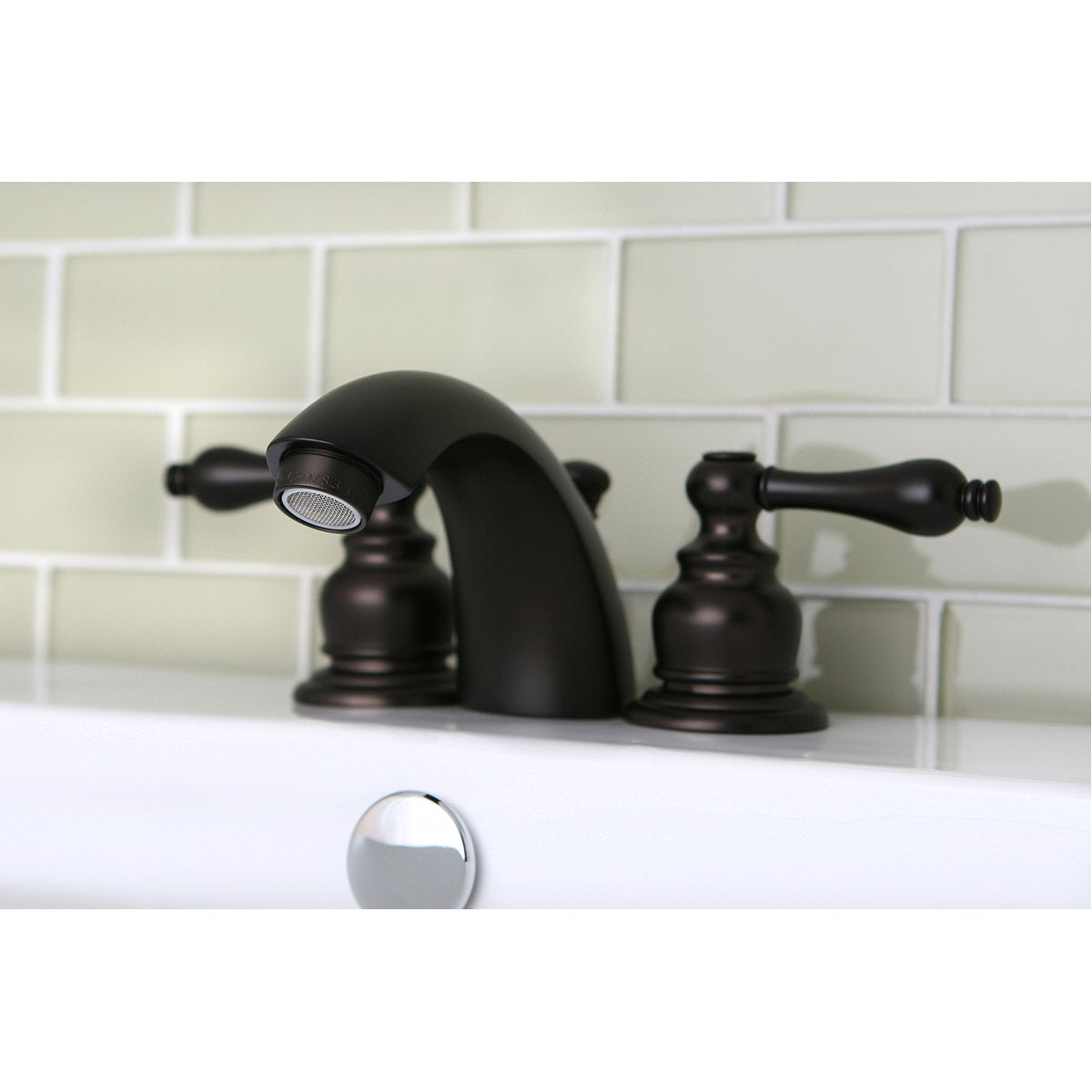 Kingston Brass Victorian Mini-Widespread Bathroom Faucet