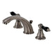 Kingston Brass KB96XAKL-P Duchess Widespread Bathroom Faucet with Plastic Pop-Up-DirectSinks
