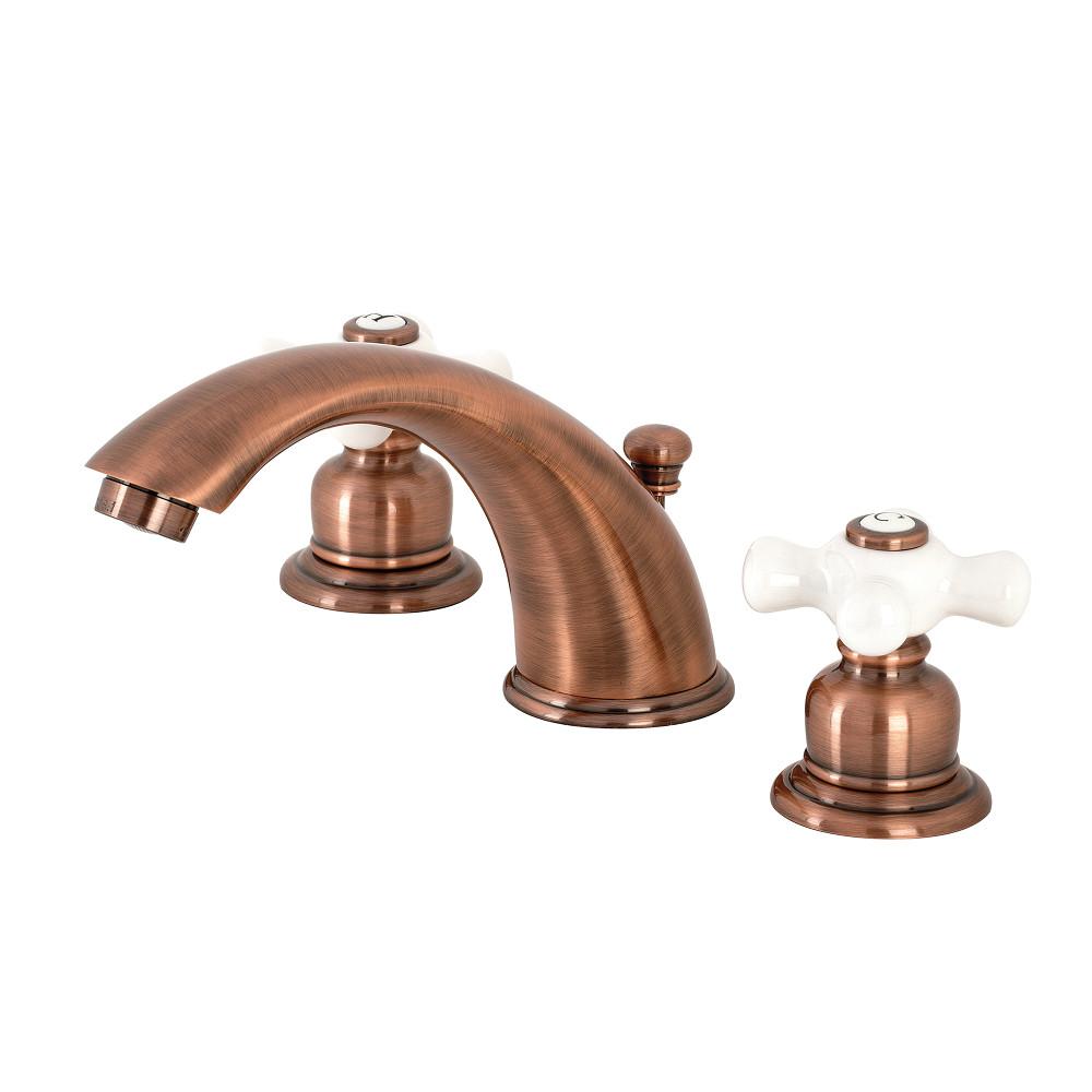 Kingston Brass KB966PX Magellan Widespread Bathroom Faucet, Antique Copper