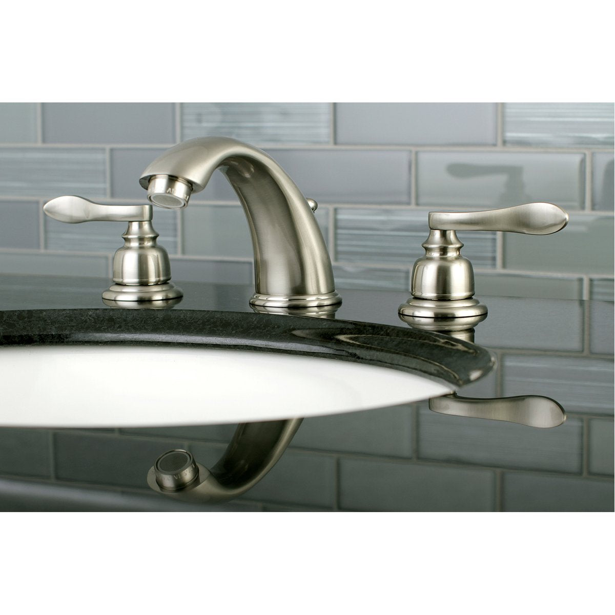 Kingston Brass NuWave French Widespread Bathroom Faucet