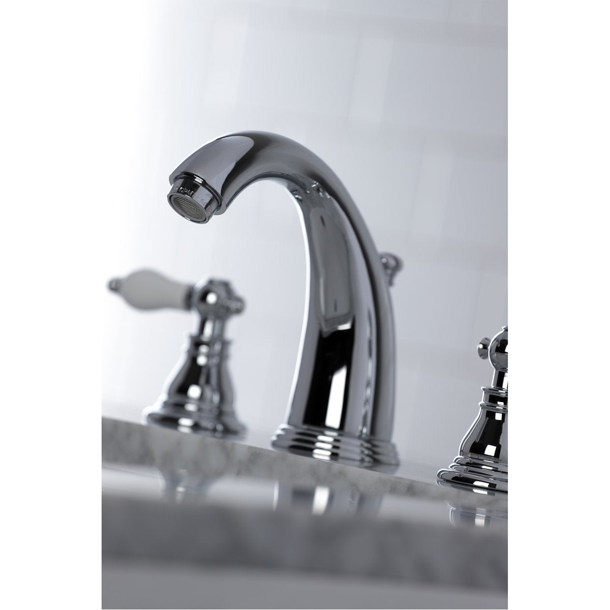 Kingston Brass American Patriot Widespread Bathroom Faucet