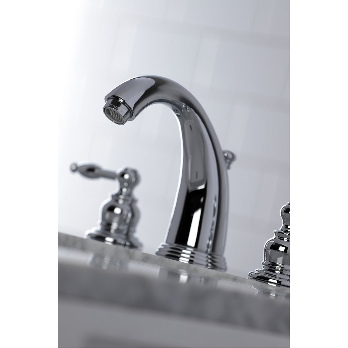 Kingston Brass Knight 8 to 16-Inch Widespread Bathroom Faucet