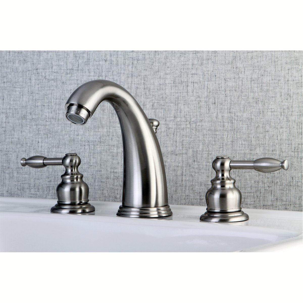 Kingston Brass Knight 8 to 16-Inch Widespread Bathroom Faucet