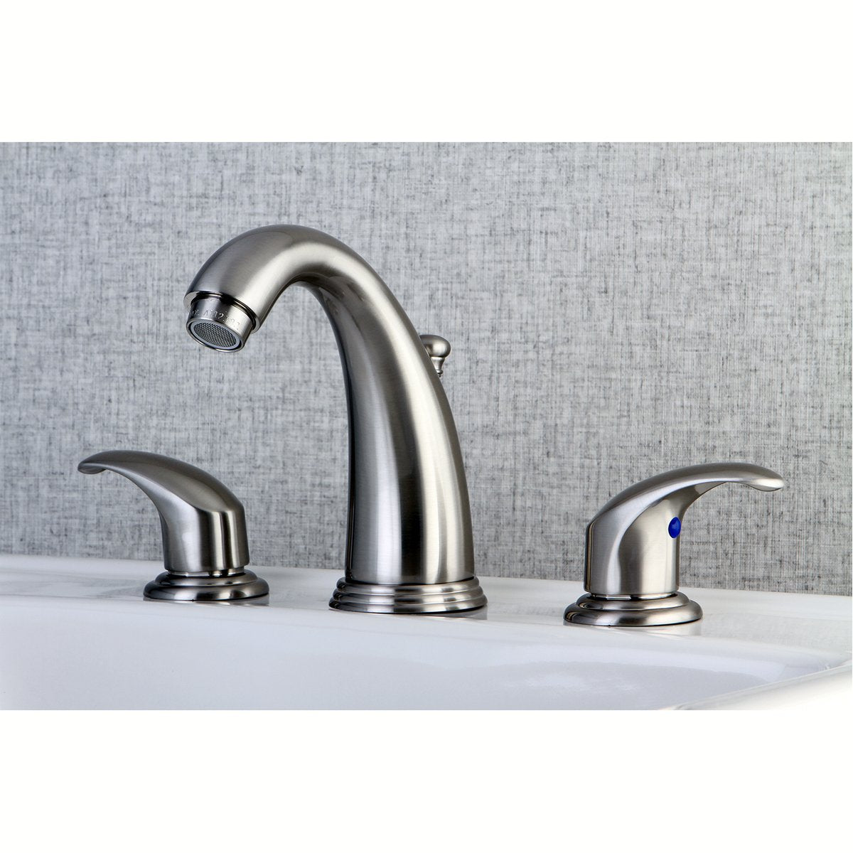 Kingston Brass Magellan Deck Mount 8 to 16-Inch Widespread Bathroom Faucet