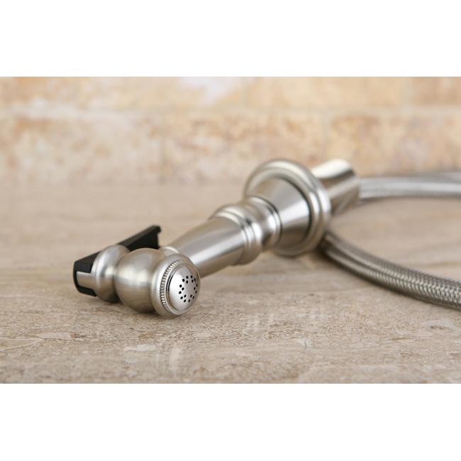 Kingston Brass Gourmetier Made to Match Brass Kitchen Faucet Sprayer with Hose-Kitchen Accessories-Free Shipping-Directsinks.
