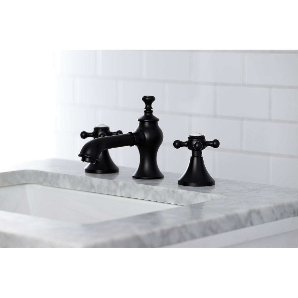 Kingston Brass English Country 8" Widespread Bathroom Faucet