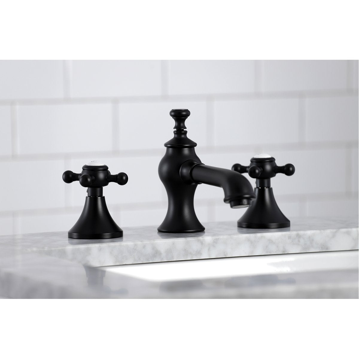 Kingston Brass English Country 8" Widespread Bathroom Faucet