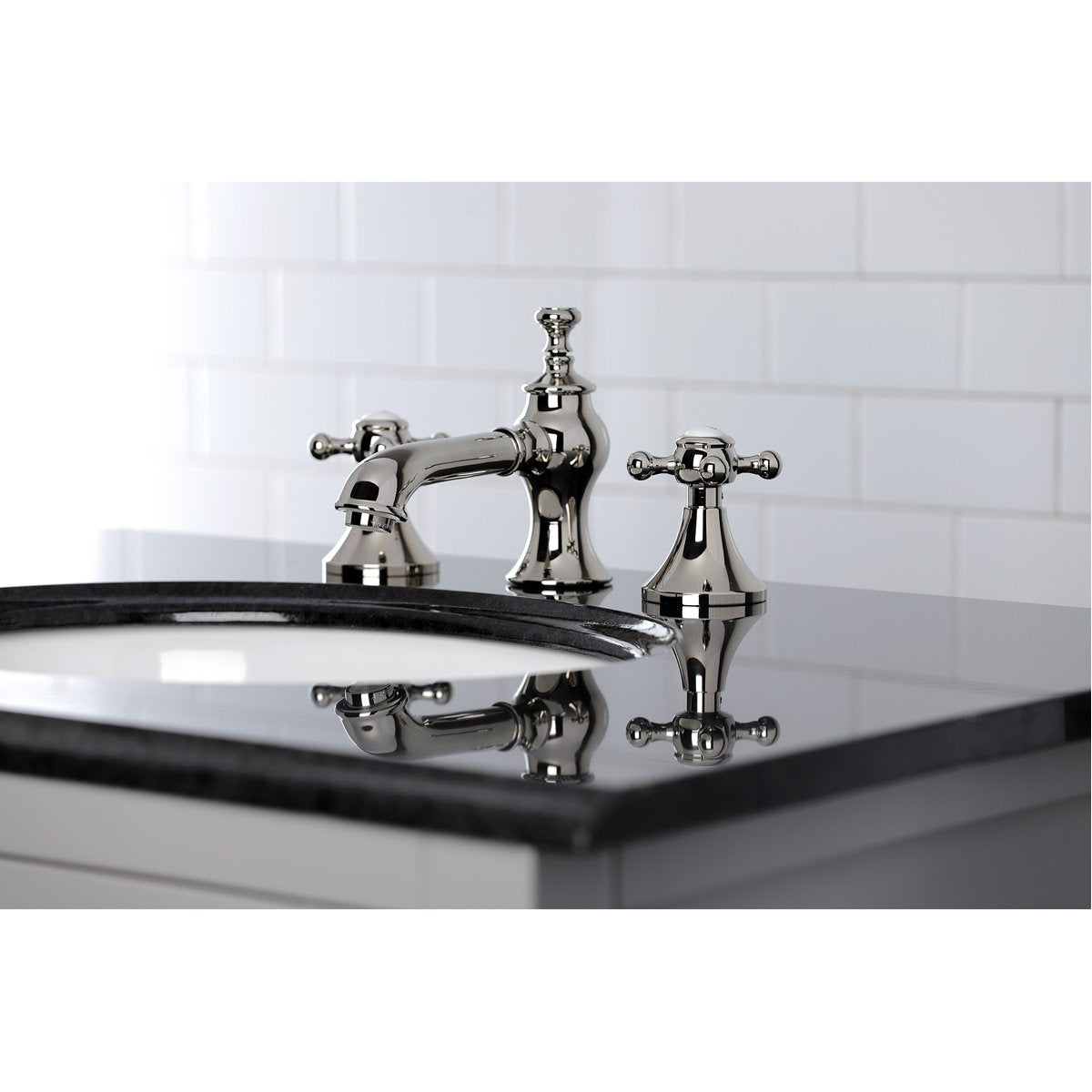 Kingston Brass English Country 8" Widespread Bathroom Faucet