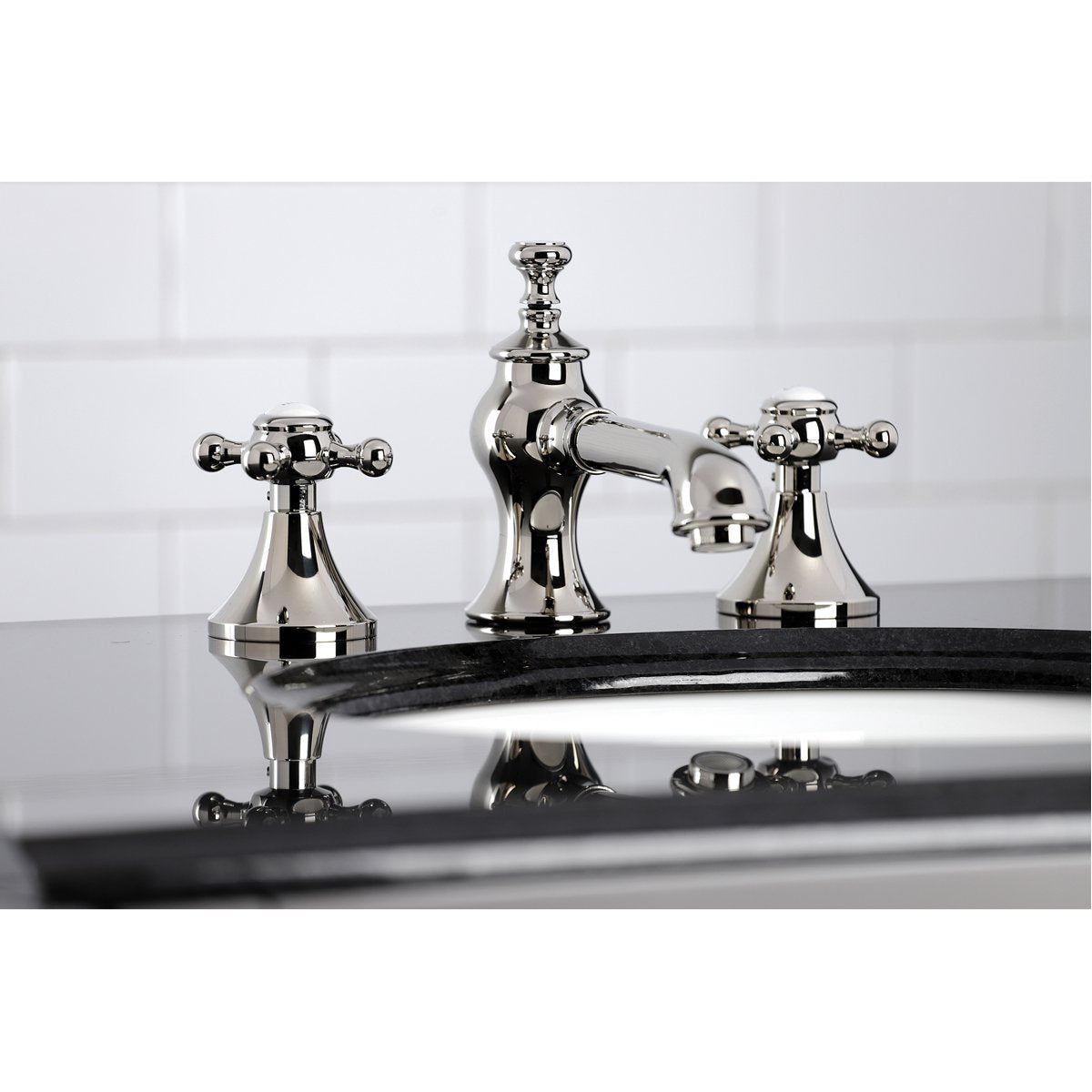 Kingston Brass English Country 8" Widespread Bathroom Faucet