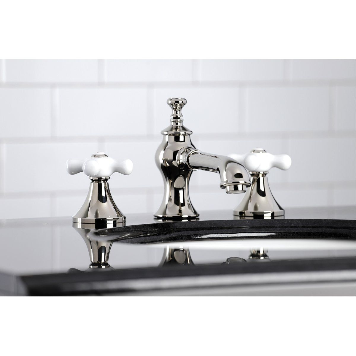 Kingston Brass Vintage 3-Hole 8" Widespread Bathroom Faucet-DirectSinks
