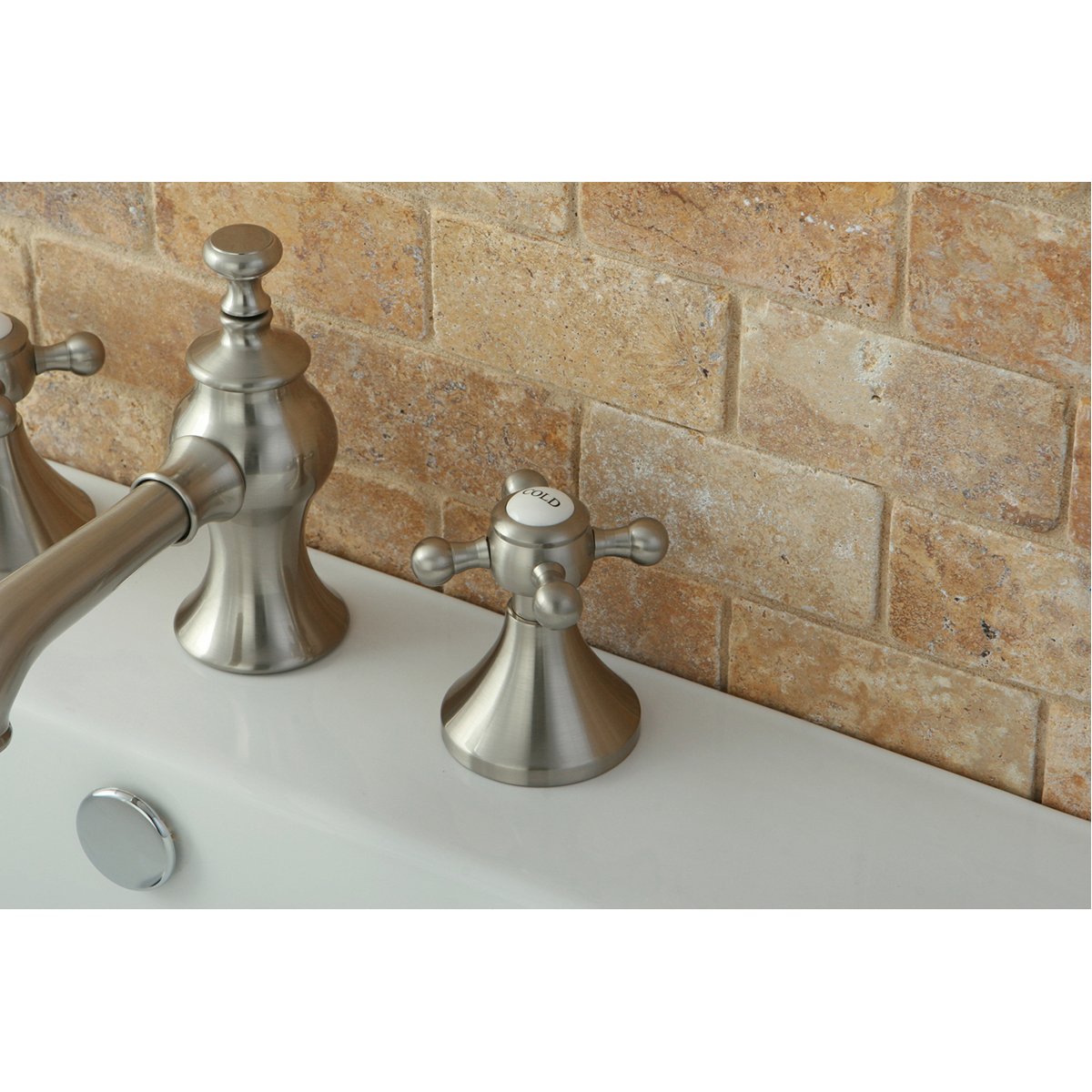 Kingston Brass English Country 8" Widespread Bathroom Faucet