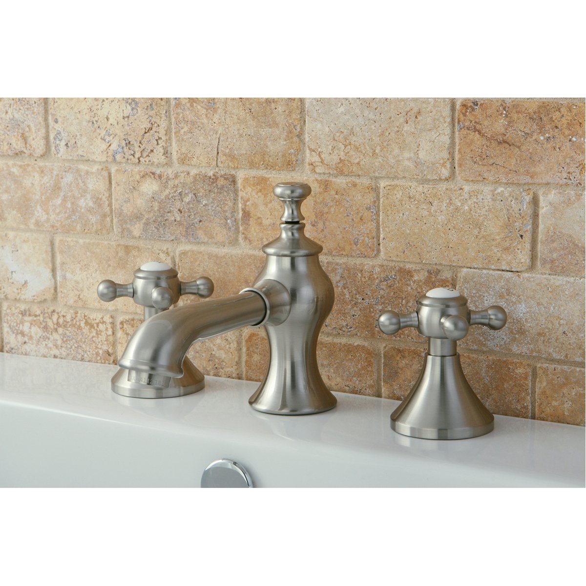 Kingston Brass English Country 8" Widespread Bathroom Faucet