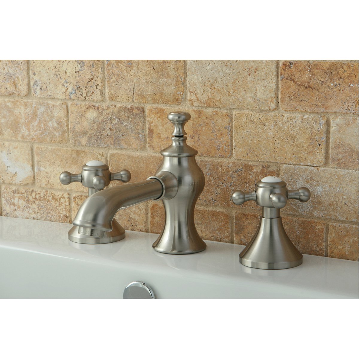 Kingston Brass English Country 8" Widespread Bathroom Faucet